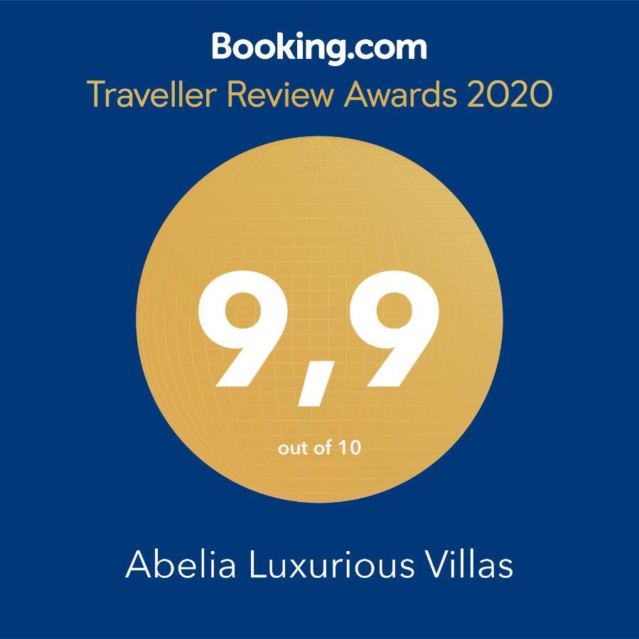 Abelia Luxurious Villas Finikounta Buitenkant foto