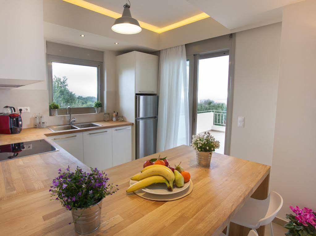 Abelia Luxurious Villas Finikounta Buitenkant foto