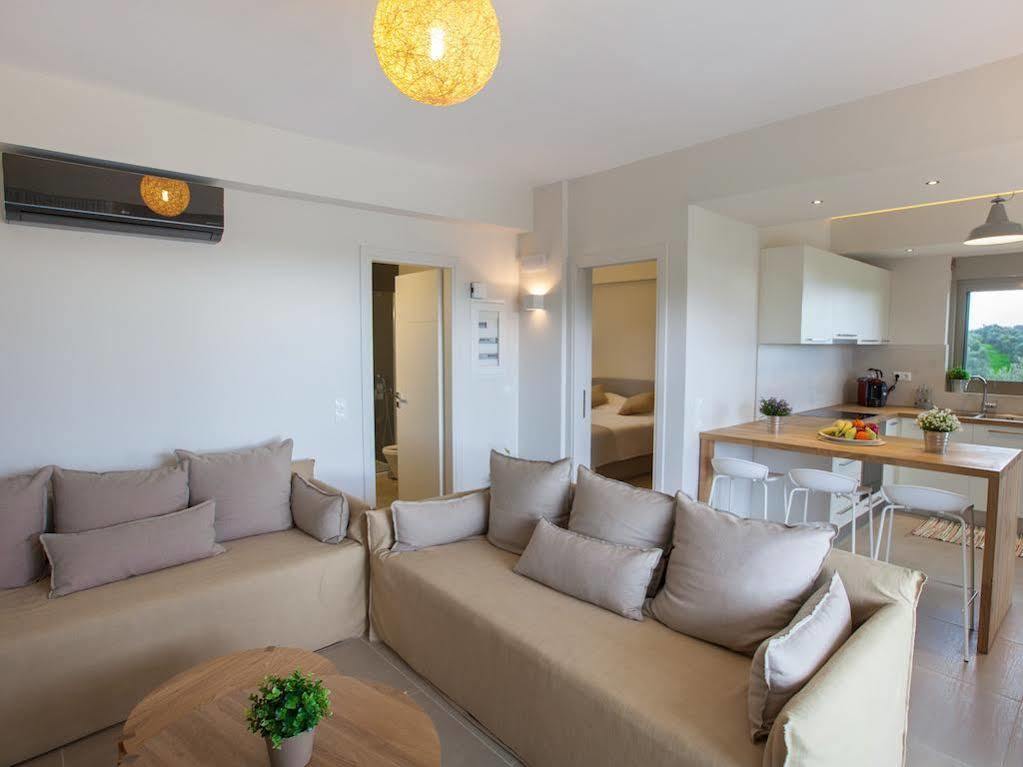 Abelia Luxurious Villas Finikounta Buitenkant foto