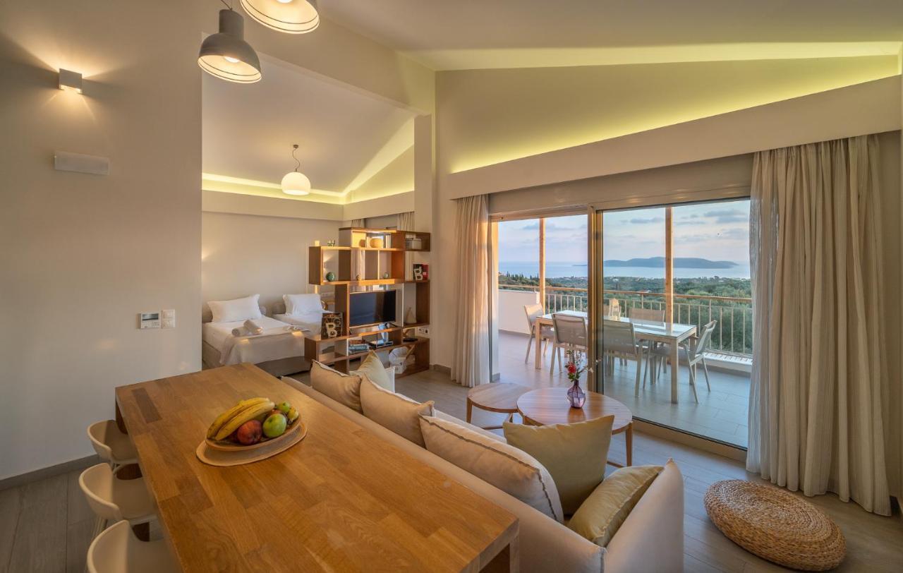 Abelia Luxurious Villas Finikounta Buitenkant foto