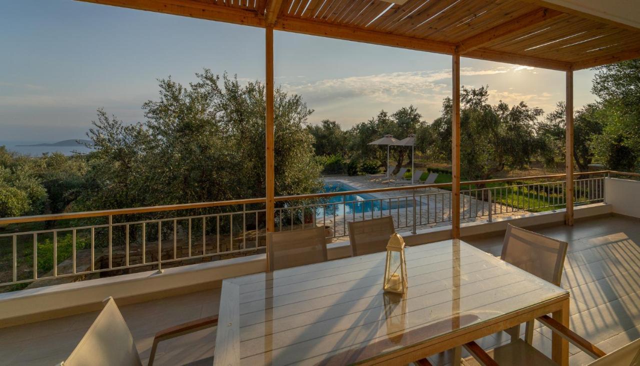 Abelia Luxurious Villas Finikounta Buitenkant foto