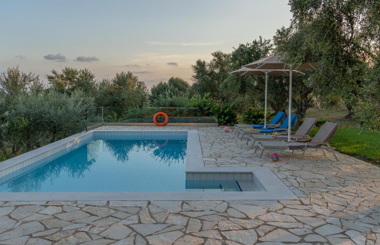 Abelia Luxurious Villas Finikounta Buitenkant foto