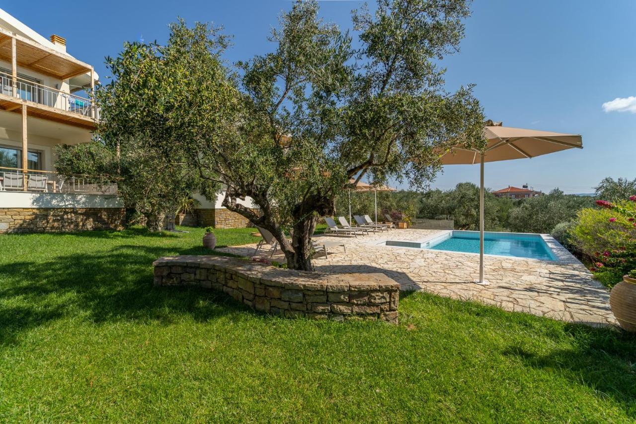 Abelia Luxurious Villas Finikounta Buitenkant foto